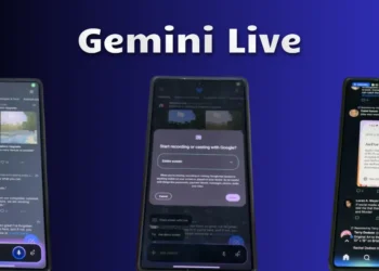 ميزة مشاركة الشاشة Gemini Live من جوجل على هاتف أندرويد