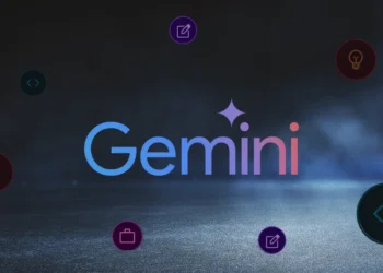 صورة توضح جوجل Gemini مع أداة Canvas لكتابة الأكواد وتوليد الفيديو عبر Veo2
