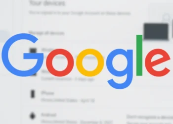 واجهة حساب جوجل تعرض الأجهزة المرتبطة