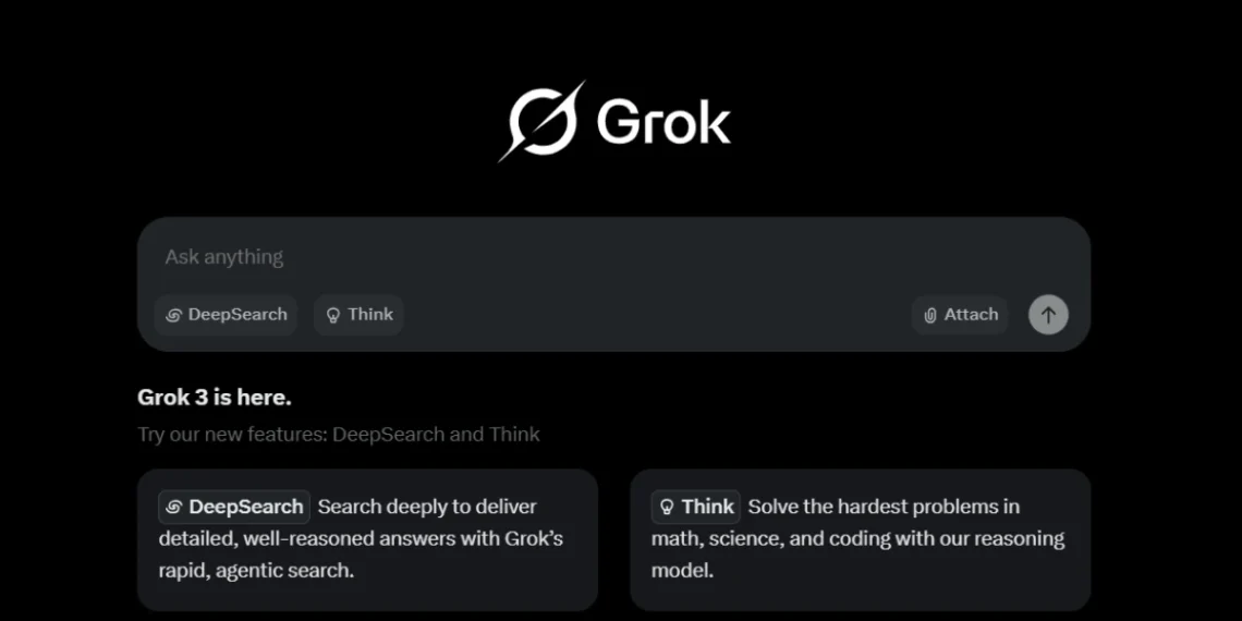 لقطة شاشة تعرض استخدام Grok في الردود على X لتقديم تفسيرات فورية حول المنشورات