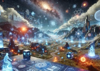 صورة توضح تطور الألعاب باستخدام الذكاء الاصطناعي التوليدي مع تقنيات Google Cloud وتحسين تجربة اللاعب.