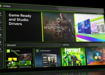 صورة توضح واجهة G-Assist من إنفيديا مع عرض تحسين أداء الألعاب وإعدادات GPU - مصدر الصورة: Nvidia