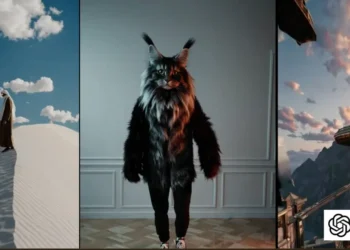 واجهة مولد الفيديو Sora من OpenAI