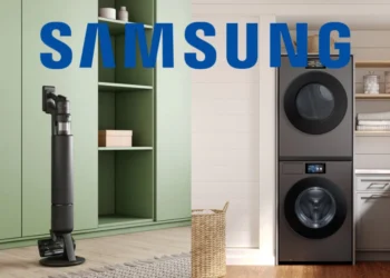 غسالة ومجفف ومكنسة سامسونج الجديدان بشاشة AI Home تفاعلية وتقنيات ذكاء اصطناعي متطورة لتحسين تجربة الغسيل