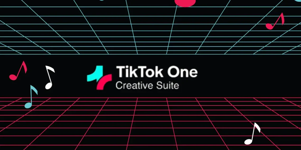 صورة توضيحية لمنصة TikTok One الجديدة التي تستبدل Creator Marketplace، مع ميزات الذكاء الاصطناعي لدعم الإعلانات والتسويق عبر تيك توك.