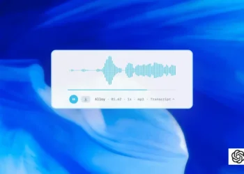 صورة توضح كيفية استخدام نماذج الصوت من OpenAI لتحويل النص إلى صوت والعكس