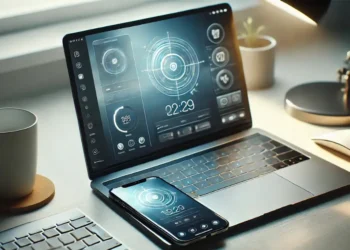 صورة توضح التحكم في الهاتف الأندرويد من الكمبيوتر