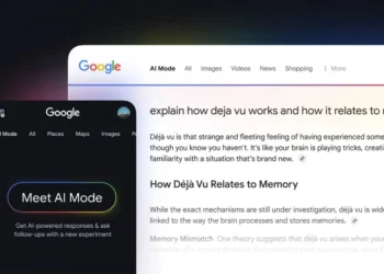 واجهة بحث جوجل تعرض نتائج محسنة باستخدام الذكاء الاصطناعي مع ميزات وضع الذكاء الاصطناعي الجديد وتحسينات AI Overviews - مصدر الصورة: جوجل