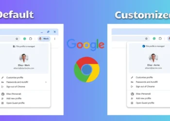 صورة توضح التحديث الجديد لمتصفح كروم