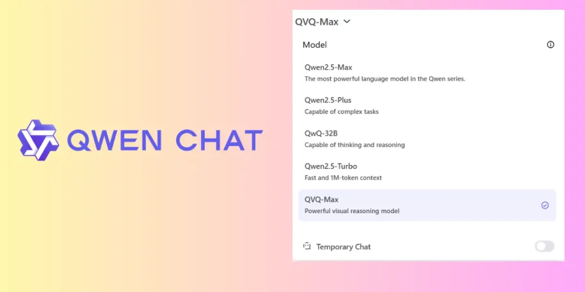 صورة توضح نموذج الذكاء الاصطناعي QVQ-Max الجديد من على بابا