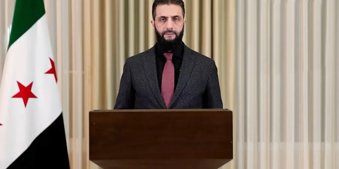 الرئيس السوري: لن نسمح بتهديد السلم الأهلي وسنلاحق فلول النظام السابق