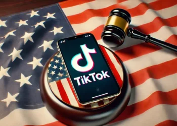 صورة تعبر عن خطر حظر تيك توك في الولايات المتحدة إذا لم يتم بيعه قبل 5 أبريل
