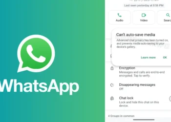 ميزة الخصوصية المتقدمة في واتساب مع تفعيل الحماية ضد حفظ الوسائط وتصدير المحادثات