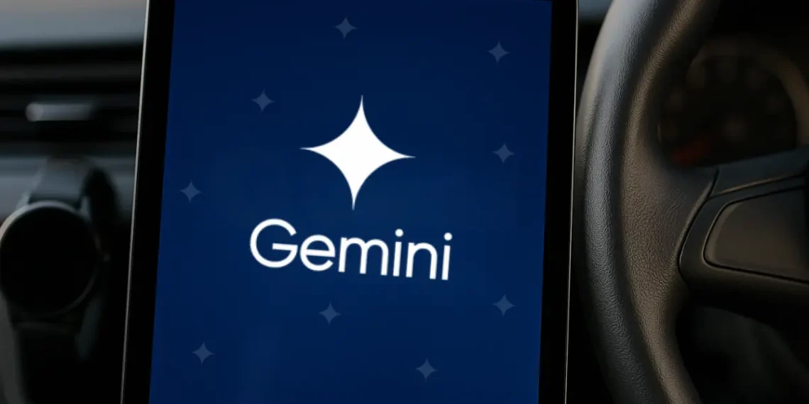 صورة تعبر عن توسع مساعد جوجل Gemini إلى السيارات والساعات الذكية عام 2025