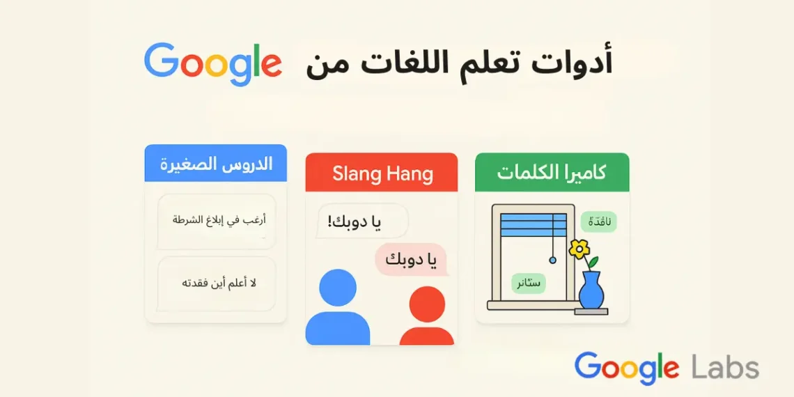أدوات Google Labs لتعلم اللغات باستخدام الذكاء الاصطناعي ونموذج Gemini