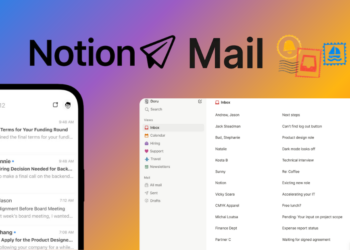 واجهة خدمة Notion Mail تعرض أدوات تنظيم البريد والذكاء الاصطناعي مع تكاملات Notion لزيادة الإنتاجية