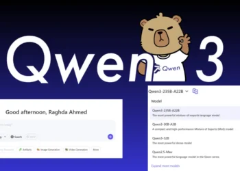 صورة توضيحية تظهر نماذج Qwen3 من علي بابا