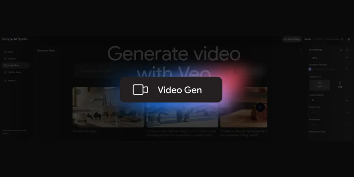 صورة تعبيرية عن نموذج Veo 2 لإنشاء فيديو واقعي