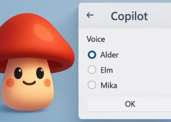 صورة توضح تحديثات تحديث كوبايلوت من مايكروسوفت