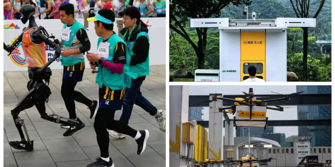 صورة توضح الذكاء الاصطناعي المجسد في الصين