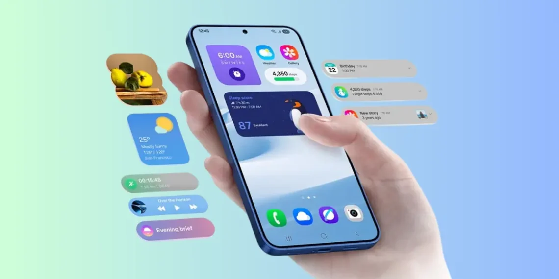 إتاحة تحديث One UI 7 الجديد مع نظام Android 15 في دول الشرق الأوسط