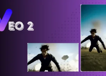 صورة توضح تحديثات جوجل للذكاء الاصطناعي وVeo 2