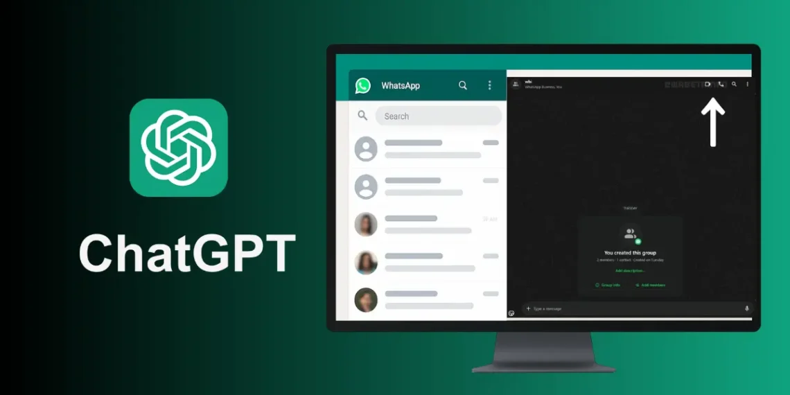 لقطة شاشة تعرض أزرار مكالمات صوتية وفيديو جديدة ضمن واجهة واتساب ويب