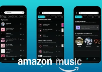 واجهة تطبيق أمازون ميوزيك على iOS تعرض ميزة الاستكشاف المدعومة بالذكاء الاصطناعي