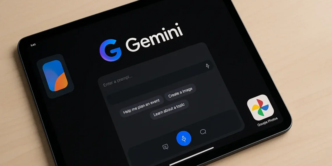 صورة افتراضية لتحديث Gemini الجديد لأجهزة آبل