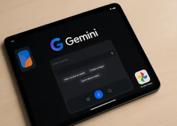 صورة افتراضية لتحديث Gemini الجديد لأجهزة آبل
