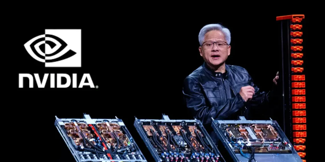 جنسن هوانغ يعرض تقنية NVLink Fusion خلال مؤتمر Computex 2025 لتوسيع بنية الذكاء الاصطناعي بالتعاون مع فوكسكون