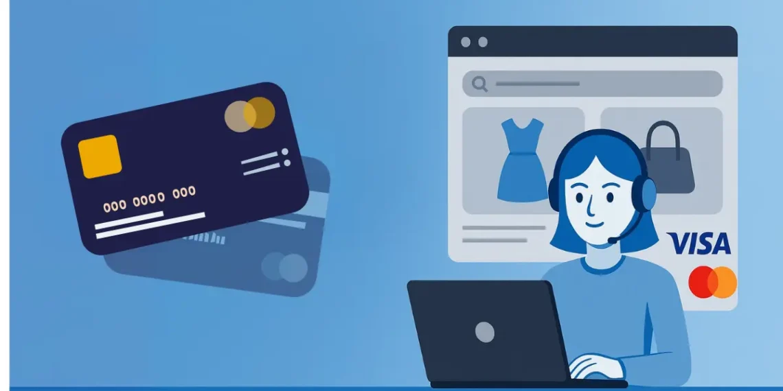 وكيل تسوق ذكي يعتمد على الذكاء الاصطناعي يساعد المستخدم في اختيار وشراء المنتجات عبر الإنترنت من خلال Visa وMastercard