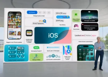 تصميم نظام iOS 26 الجديد ضمن خطة آبل لتغيير أسماء أنظمة التشغيل وتوحيد التجربة بين الأجهزة - مصدر الصورة: مؤتمر WWDC 2024 لشركة آبل