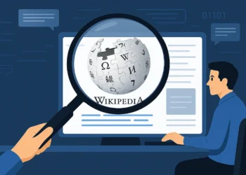 صورة توضح خطة ويكيبيديا لاستخدام الذكاء الاصطناعي