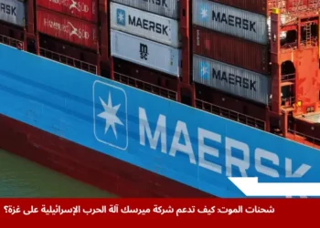 شركة ميرسك تدعم المجمع العسكري الصناعي الإسرائيلي في الحرب الإسرائيلية على غزة (الفرنسية)