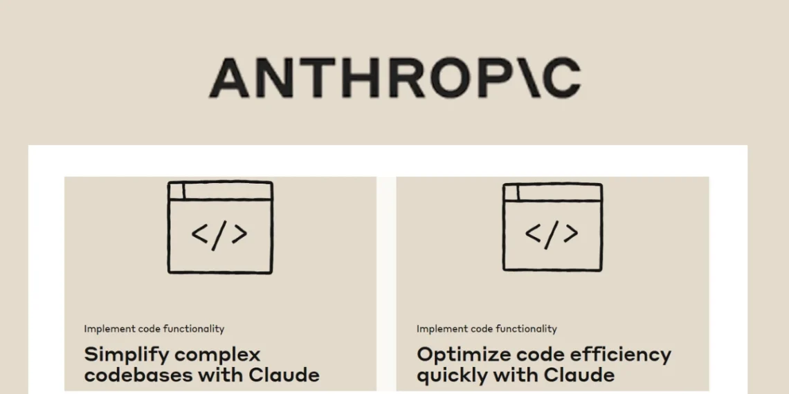 لقطة لواجهة مدونة Claude من أنثروبيك تعرض مقالات تقنية مكتوبة بمزيج من الذكاء الاصطناعي والتحرير البشري