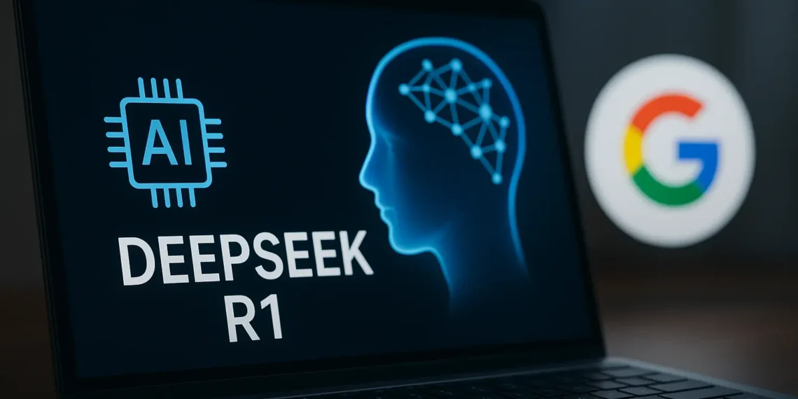 صورة توضح اتهامات جديدة تطال DeepSeek باستخدام بيانات من نموذج Gemini