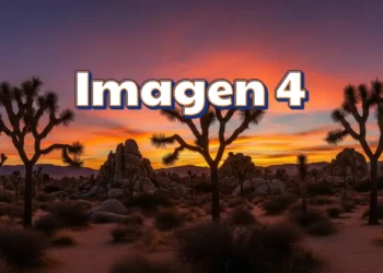 صورة توضح نموذج Imagen 4 من جوجل لتوليد الصور باستخدام الذكاء الاصطناعي بناءً على الأوامر النصية