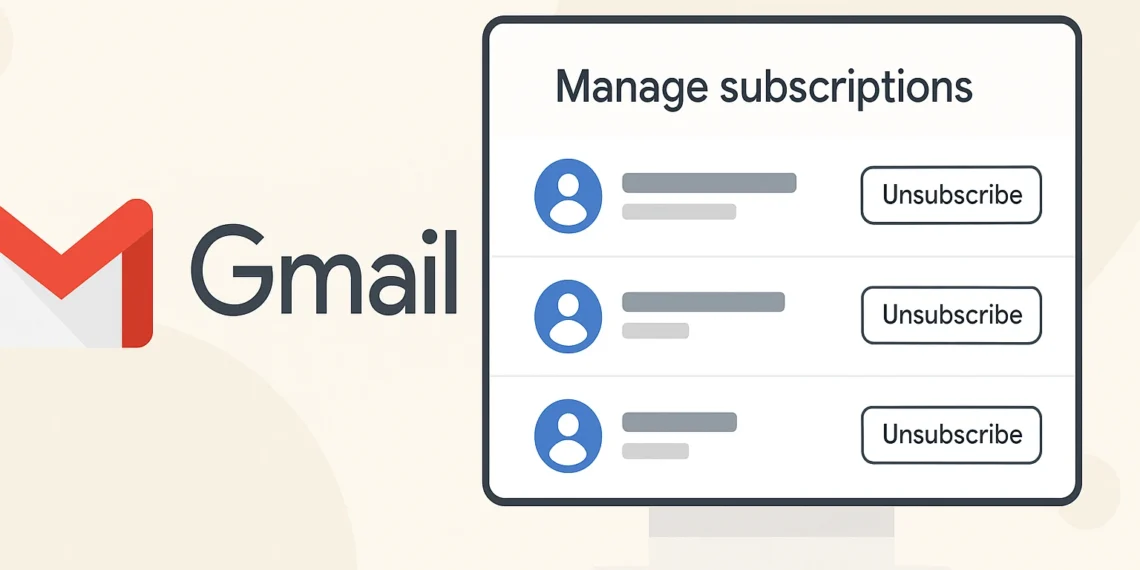 ميزة إدارة النشرات البريدية وإلغاء الاشتراكات بسهولة