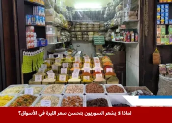 صورة توضح ارتفاع أسعار السلع السورية رغم تحسن سعر صرف الليرة السورية