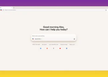 صورة توضح واجهة متصفح مايكروسوفت إيدج أثناء استخدام وضع كوبايلوت إيدج المدعوم بالذكاء الاصطناعي