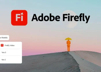 واجهة منصة Firefly من أدوبي تعرض أداة توليد المؤثرات الصوتية باستخدام الذكاء الاصطناعي لتحسين تحرير الفيديو