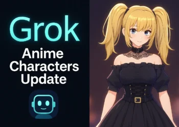 تحديث لروبوت Grok من xAI يعرض شخصيات أنمي افتراضية بتجربة تفاعلية ورومانسية لمشتركي SuperGrok على أجهزة آيفون