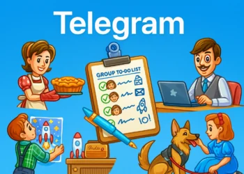 صورة توضح تحديث تيليجرام الجديد مع قوائم التحقق التفاعلية وأدوات تحقيق الدخل