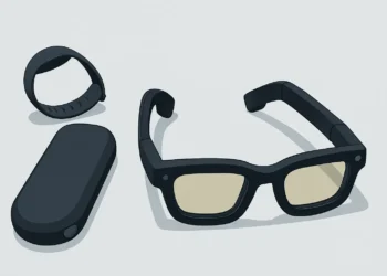 نظارات الواقع المختلط ByteDance Swan مع وسوار ذكي بتصميم خفيف