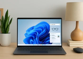 عرض توضيحي لواجهة ويندوز 11 الجديدة يظهر ميزات ذكاء اصطناعي متقدمة مثل Copilot Vision وأدوات تعديل الصور والمهام