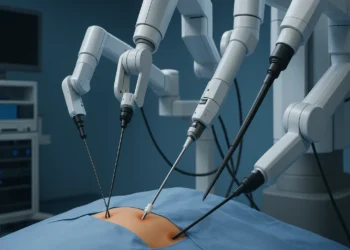 روبوت SRT-H ينجز عملية استئصال مرارة بدقة عالية باستخدام الذكاء الاصطناعي في جامعة جونز هوبكنز