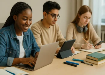 طلاب يستخدمون أدوات ذكاء اصطناعي لتنظيم الوقت وتحسين الإنتاجية في الدراسة