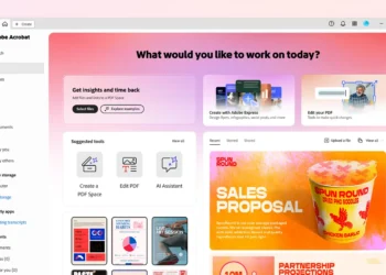 واجهة منصة Acrobat Studio من أدوبي تعرض أدوات الذكاء الاصطناعي لإدارة ملفات PDF وتحويلها إلى محتوى تفاعلي - مصدر الصورة: أدوبي