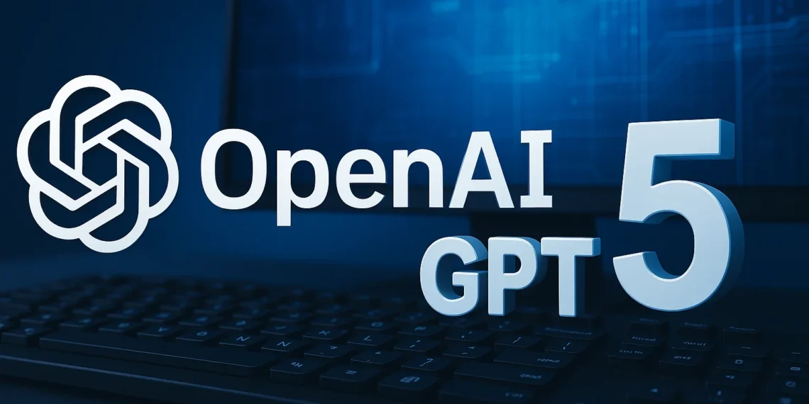 واجهة أداة اختيار النماذج في ChatGPT تعرض أوضاع تلقائي وسريع وتفكير بعد تحديث GPT-5